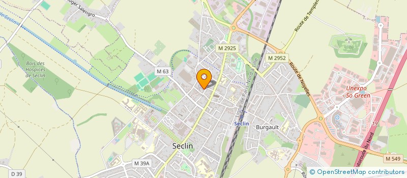 localisation de l'entreprise MONSIEUR STEVENS CARLIER  SECLIN