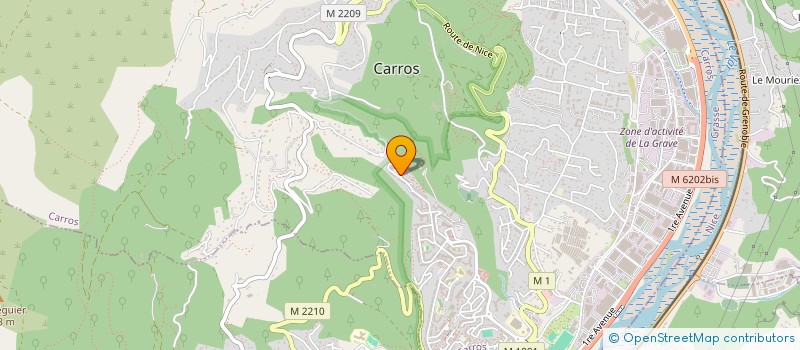 localisation de l'entreprise MONSIEUR STEVENS CHARLET à CARROS