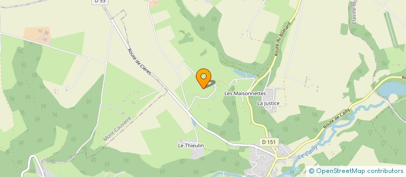 localisation de l'entreprise MONSIEUR STEVENS CROSNIER  FONTAINE-LE-BOURG