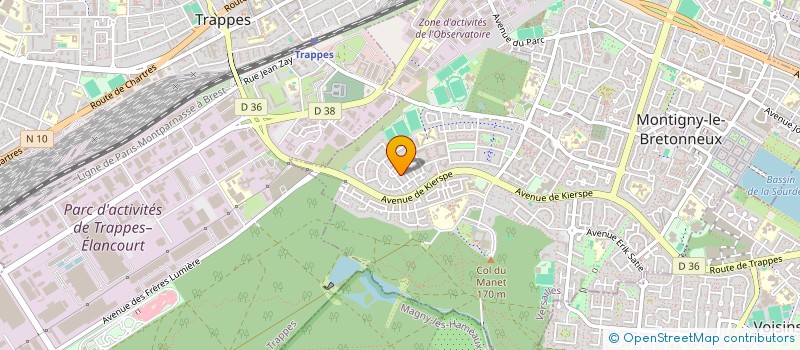 localisation de l'entreprise MONSIEUR STEVENS JACQUOT à MONTIGNY-LE-BRETONNEUX