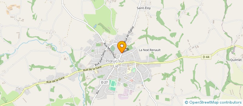 localisation de l'entreprise MONSIEUR STEVENS LE MOAL  PLOEUC-L'HERMITAGE