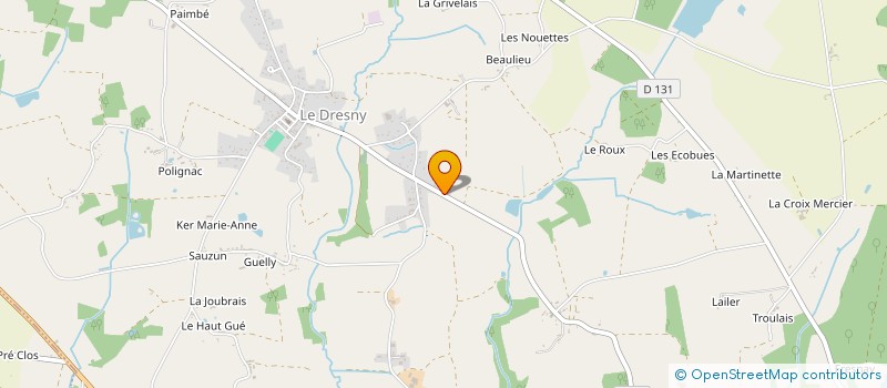 localisation de l'entreprise MONSIEUR STEVENS LEVEQUE  PLESSE