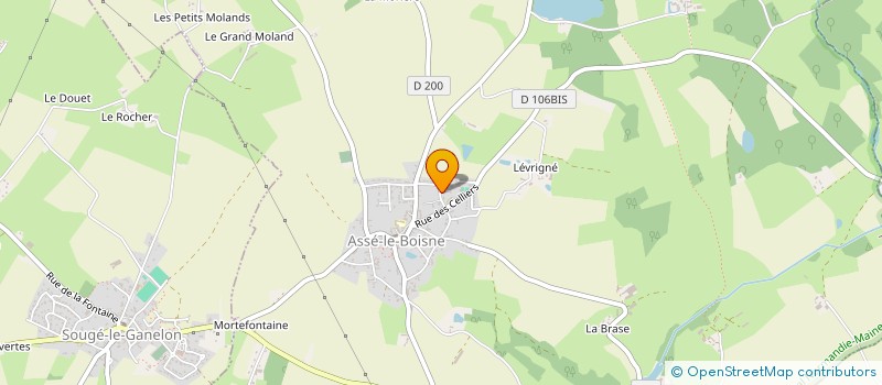 localisation de l'entreprise MONSIEUR STEVENS MAREAU  ASSE-LE-BOISNE