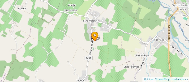 localisation de l'entreprise MONSIEUR STEVENS PORCQ  ARTHENAC