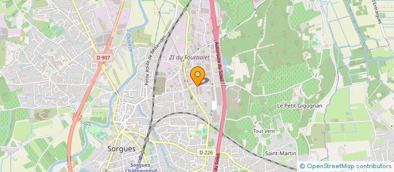 localisation de l'entreprise MONSIEUR STEVENS TRIPONNEY à SORGUES