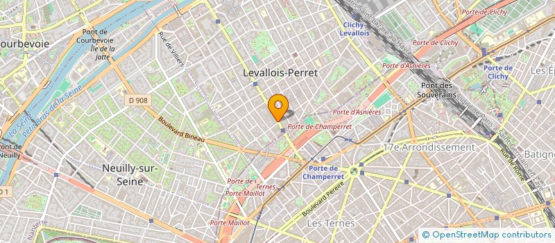 localisation de l'entreprise MONSIEUR STEVENSON FREDERICK à LEVALLOIS-PERRET