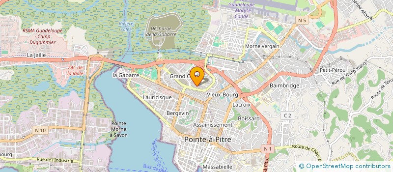 localisation de l'entreprise MONSIEUR STEVIE KANCEL  LES ABYMES