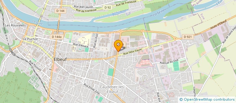 localisation de l'entreprise MONSIEUR STEVIE RACINE  CAUDEBEC-LES-ELBEUF