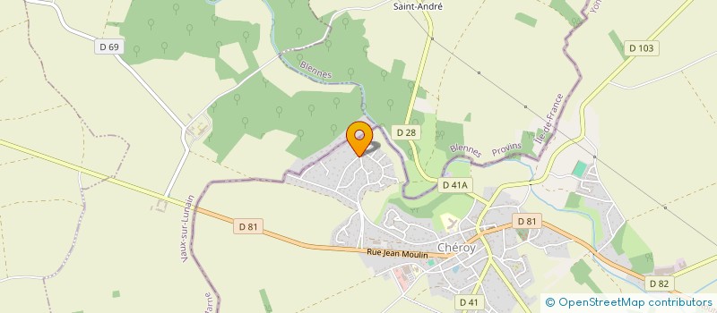 localisation de l'entreprise MONSIEUR STEVY CHASTAGNER à CHEROY