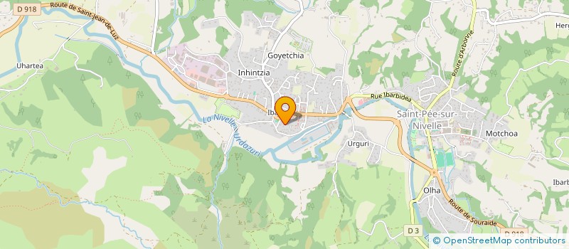 localisation de l'entreprise MONSIEUR STEWART LABASTIE  SAINT-PEE-SUR-NIVELLE