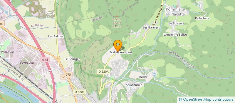 localisation de l'entreprise MONSIEUR STEWART SHEPPARD  VOREPPE