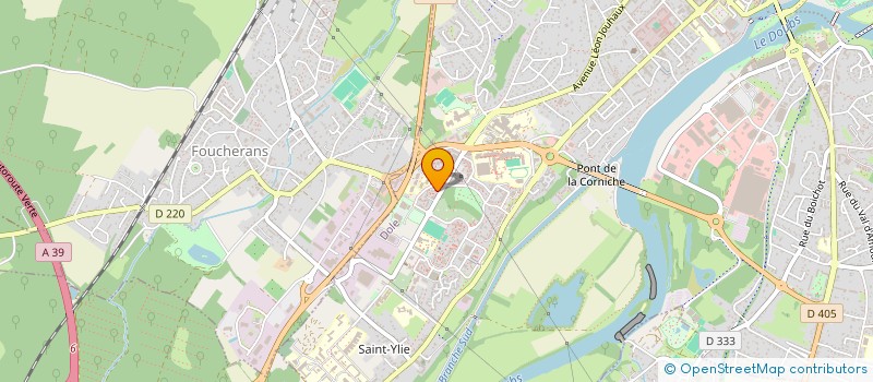 localisation de l'entreprise MONSIEUR STEWENS MAIGRET à DOLE