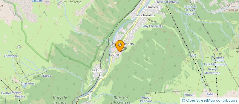 localisation de l'entreprise MONSIEUR STIAN HAGEN  CHAMONIX-MONT-BLANC