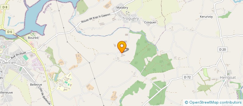 localisation de l'entreprise MONSIEUR STIAN LOKOEY  LA ROCHE-JAUDY