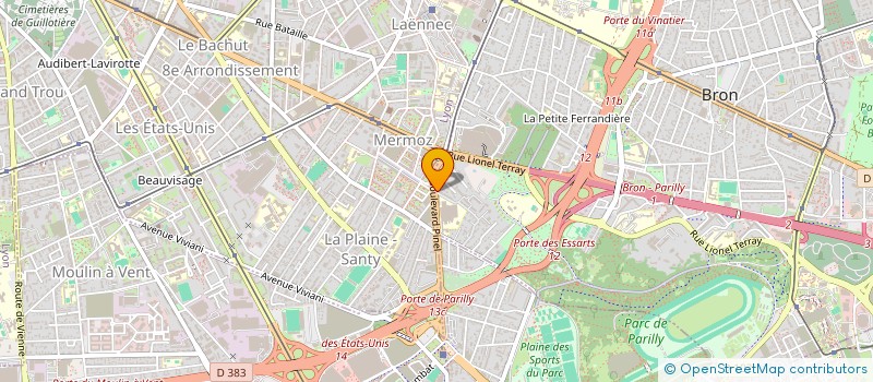 localisation de l'entreprise MONSIEUR STIDE ALICOUT à BRON
