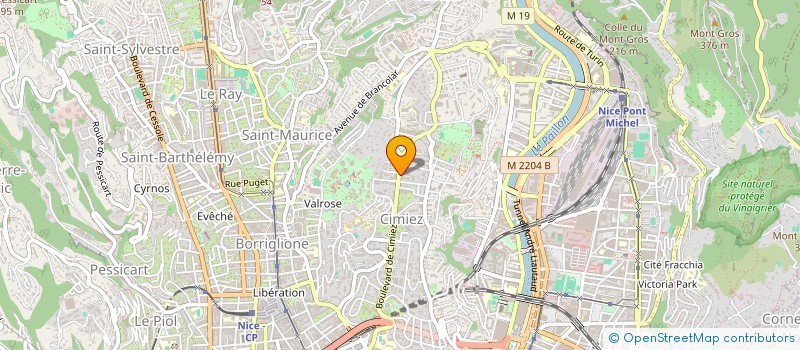 localisation de l'entreprise MONSIEUR STILIYAN STOYANOV  NICE