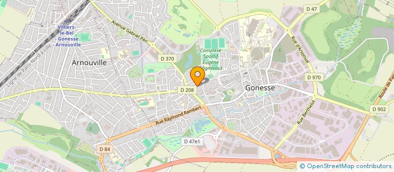 localisation de l'entreprise MONSIEUR STILYAN CHAPKAROFF à GONESSE