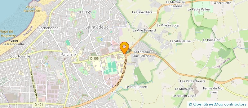 localisation de l'entreprise MONSIEUR STIRWAN GAUDIN à SAINT-MALO