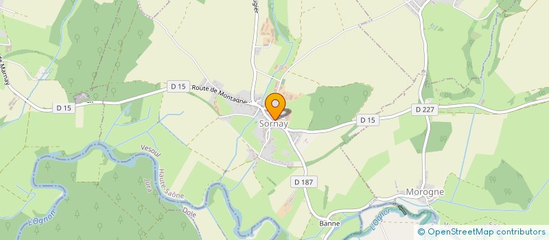 localisation de l'entreprise MONSIEUR STIVAN TOURNIER  SORNAY