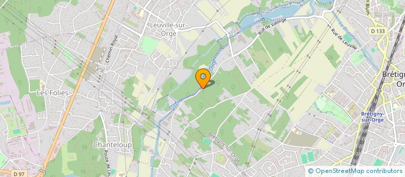 localisation de l'entreprise MONSIEUR STIVE DUVAL à BRETIGNY-SUR-ORGE