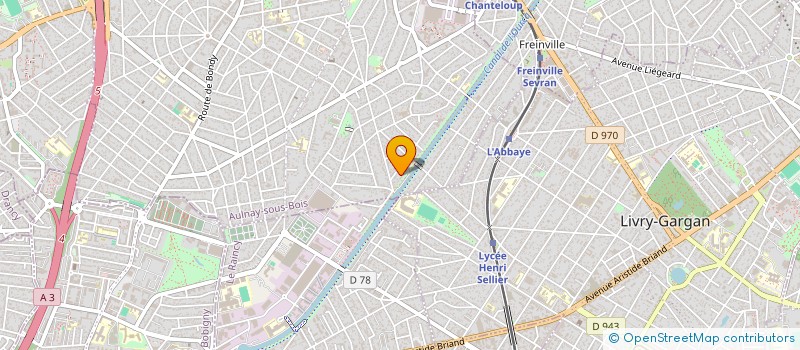 localisation de l'entreprise MONSIEUR STIVE KRISSI  AULNAY-SOUS-BOIS