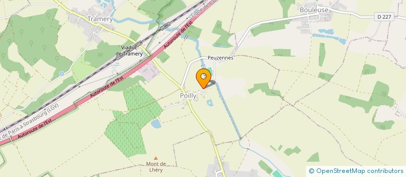 localisation de l'entreprise MONSIEUR STIVE ROSSEL  POILLY