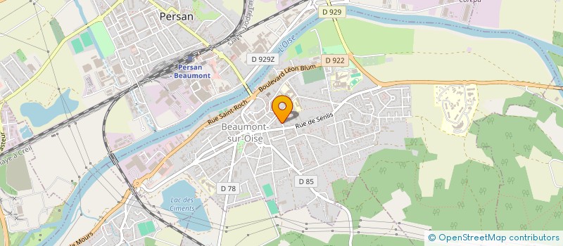 localisation de l'entreprise MONSIEUR STIVE TEHE  BEAUMONT-SUR-OISE