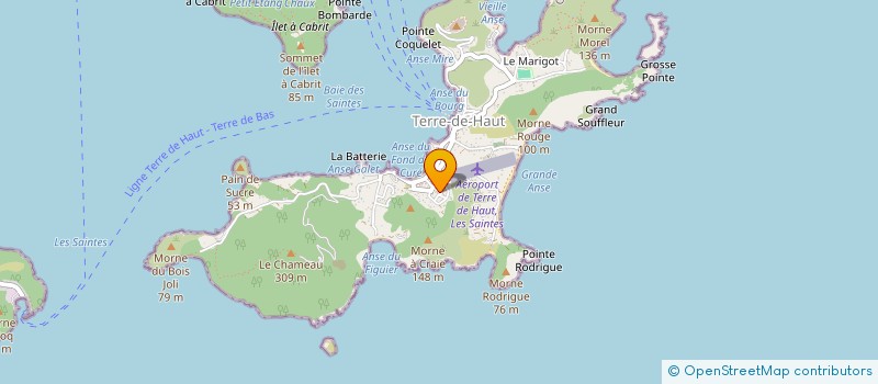 localisation de l'entreprise MONSIEUR STIVEN DORRIFOURT à TERRE-DE-HAUT