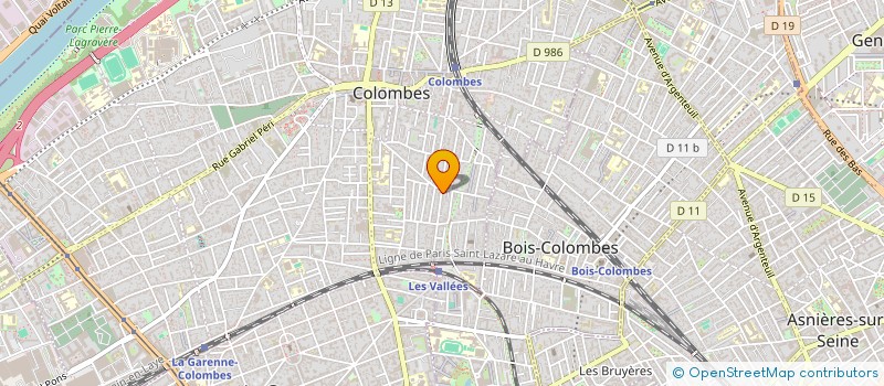 localisation de l'entreprise MONSIEUR STIVEN URIBE  COLOMBES