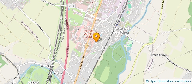 localisation de l'entreprise MONSIEUR STIVES FITOUSSI à CHASSENEUIL-DU-POITOU