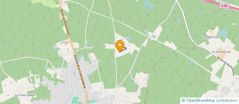 localisation de l'entreprise MONSIEUR STIVY HACQUEL  VILLEFRANCHE-SUR-CHER