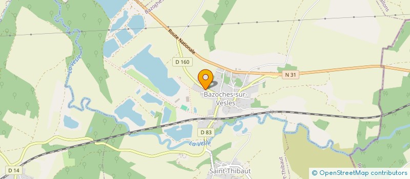 localisation de l'entreprise MONSIEUR STONE ROUSSEL  BAZOCHES-ET-SAINT-THIBAUT