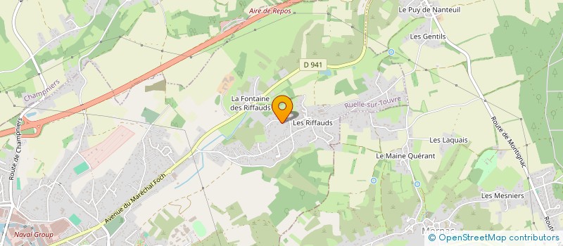 localisation de l'entreprise MONSIEUR STONNY PELTIN  CHAMPNIERS