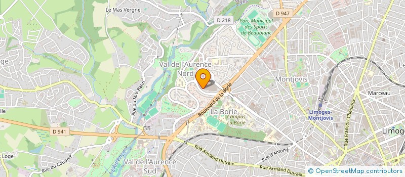 localisation de l'entreprise MONSIEUR STORE CAPELOT à LIMOGES