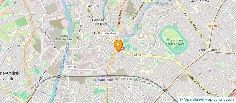 localisation de l'entreprise MONSIEUR STORY ALEKA à MARCQ-EN-BARŒUL