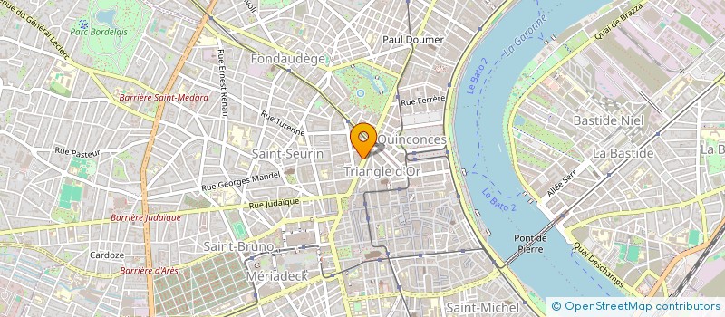 localisation de l'entreprise MONSIEUR STOYAN D'HOOSTELAER  BORDEAUX