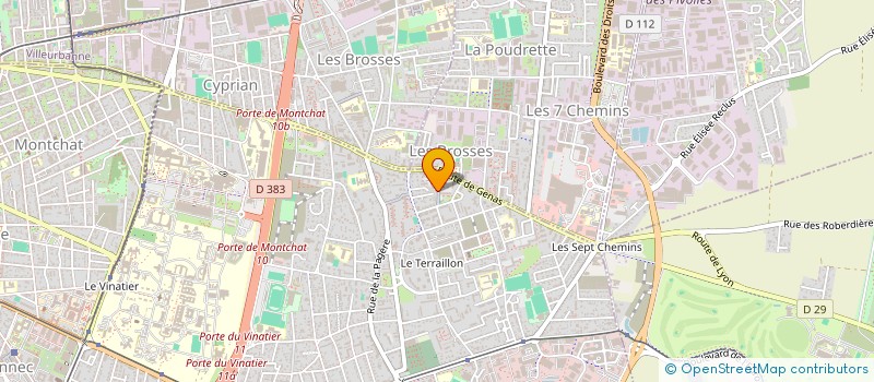 localisation de l'entreprise MONSIEUR STOYAN MIHAYLOV  BRON