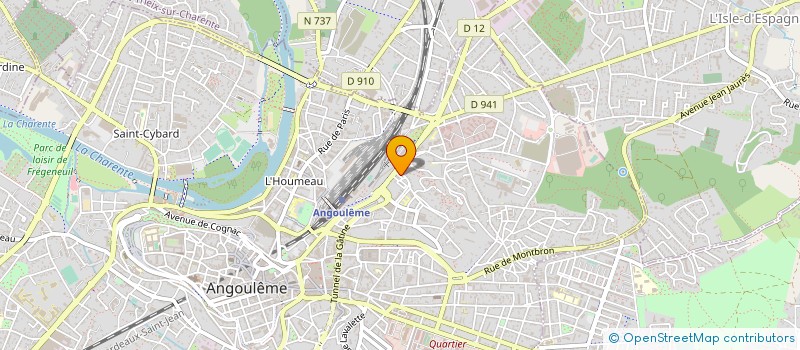 localisation de l'entreprise MONSIEUR STOYAN MISHEV à ANGOULEME