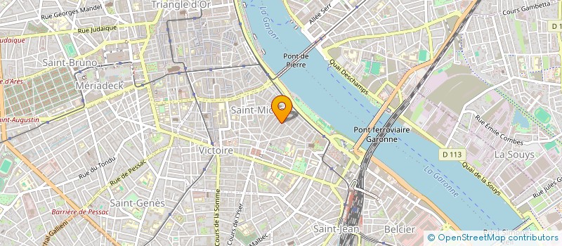 localisation de l'entreprise MONSIEUR STOYAN STOYANOV  BORDEAUX