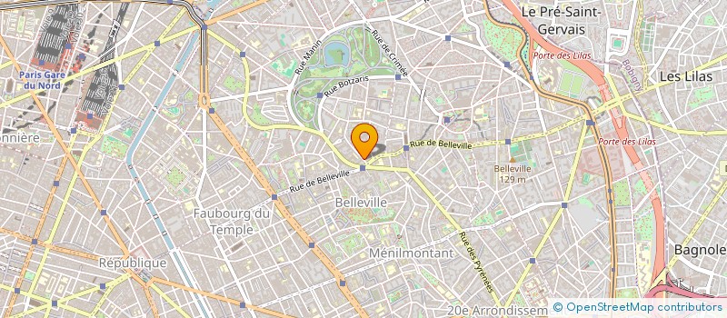 localisation de l'entreprise MONSIEUR STRATIS VOUYOUCAS  PARIS