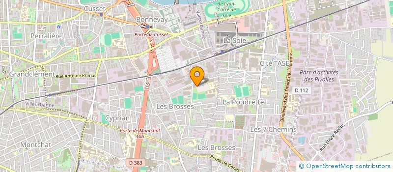 localisation de l'entreprise MONSIEUR STRUGUREL COVACI  VILLEURBANNE