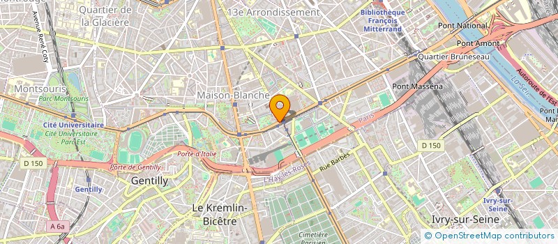 localisation de l'entreprise MONSIEUR STTEPHANE MARTIN  PARIS