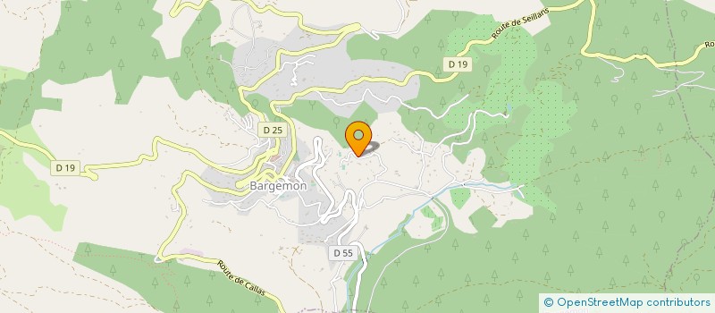 localisation de l'entreprise MONSIEUR STUART BRUYER  BARGEMON