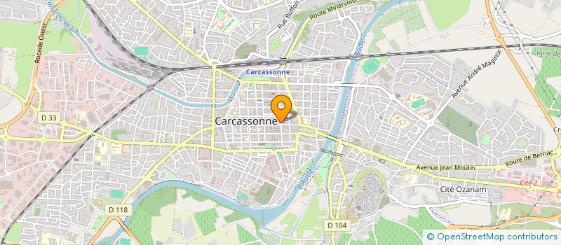 localisation de l'entreprise MONSIEUR STUART CORNIE à CARCASSONNE