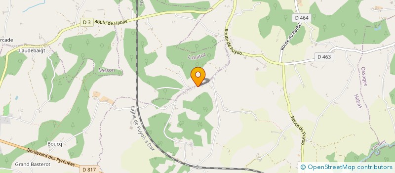 localisation de l'entreprise MONSIEUR STUART CRUICKSHANK  MOUSCARDES