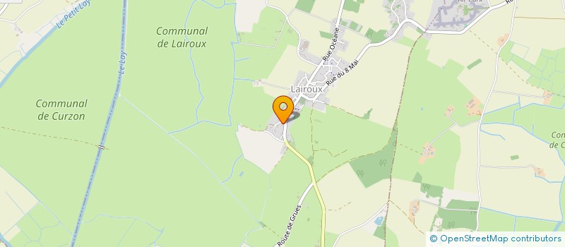 localisation de l'entreprise MONSIEUR STUART EDGEWORTH  LAIROUX