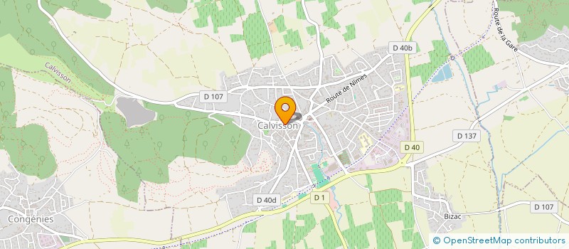 localisation de l'entreprise MONSIEUR STUART FORSYTH  CALVISSON