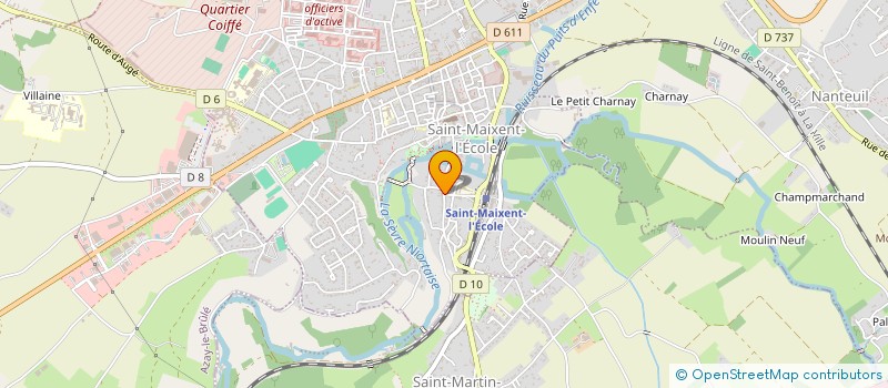 localisation de l'entreprise MONSIEUR STUART SMITH - HUTCHON  SAINT-MAIXENT-L'ECOLE