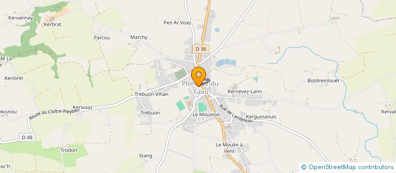 localisation de l'entreprise MONSIEUR STUART SOUTHALL  PLONEVEZ-DU-FAOU