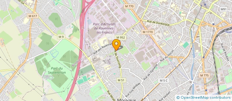 localisation de l'entreprise MONSIEUR STUPARU MARGUETTAZ à MOUVAUX